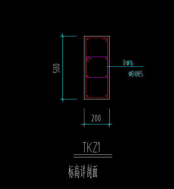 截面高度