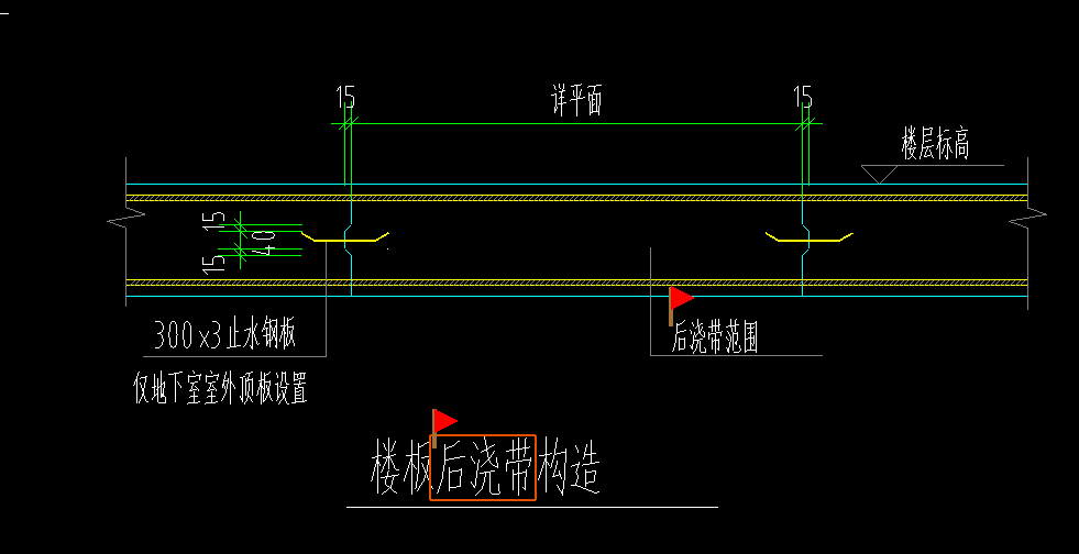 后澆帶