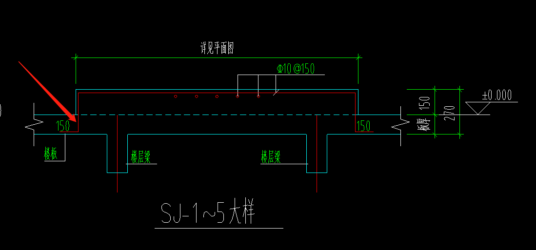 受力筋布置