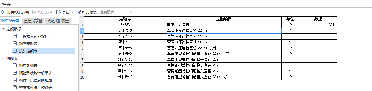 钢筋接头