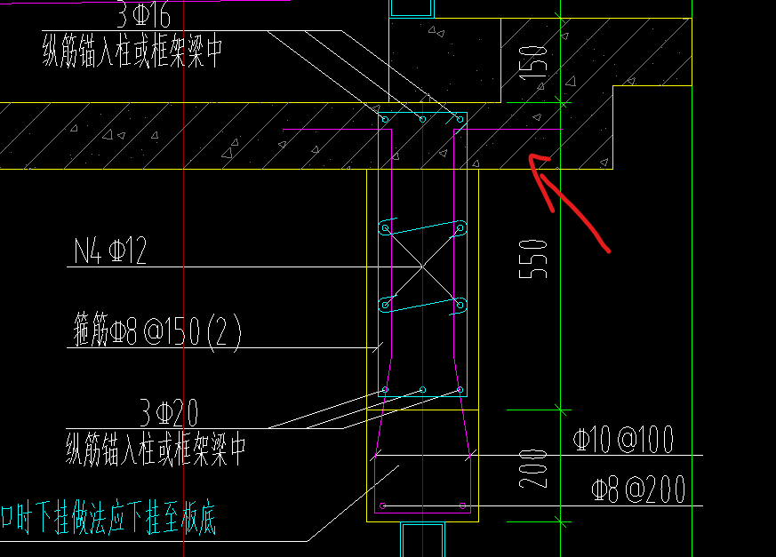 直筋