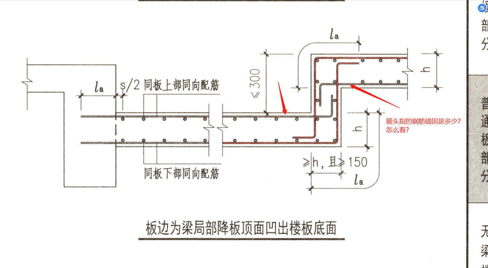 钢筋折板做法图详图图片