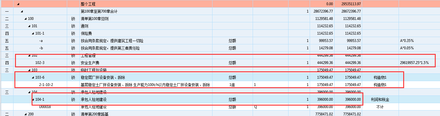 结算价