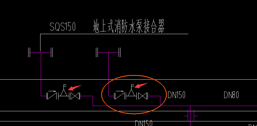 阀门图例