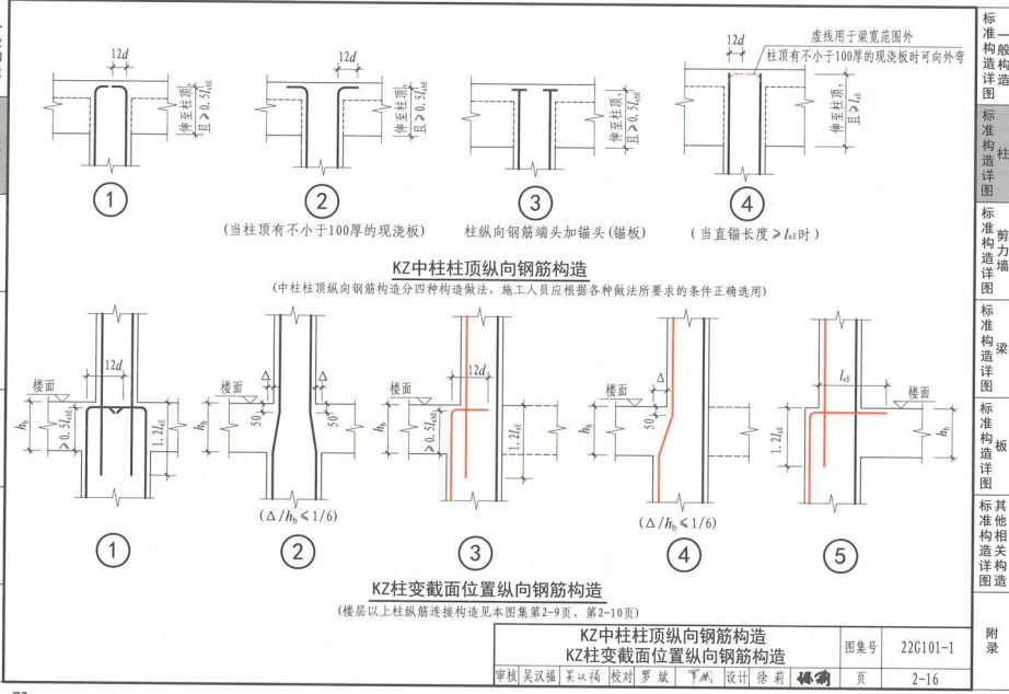 柱截面