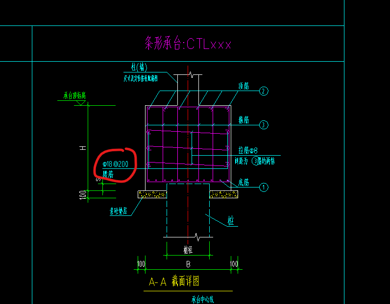 承台梁