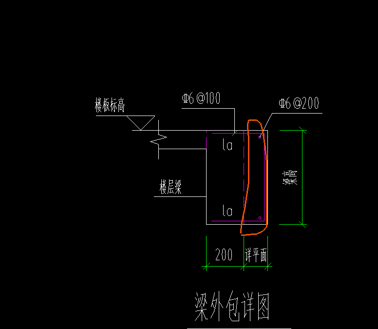 梁外