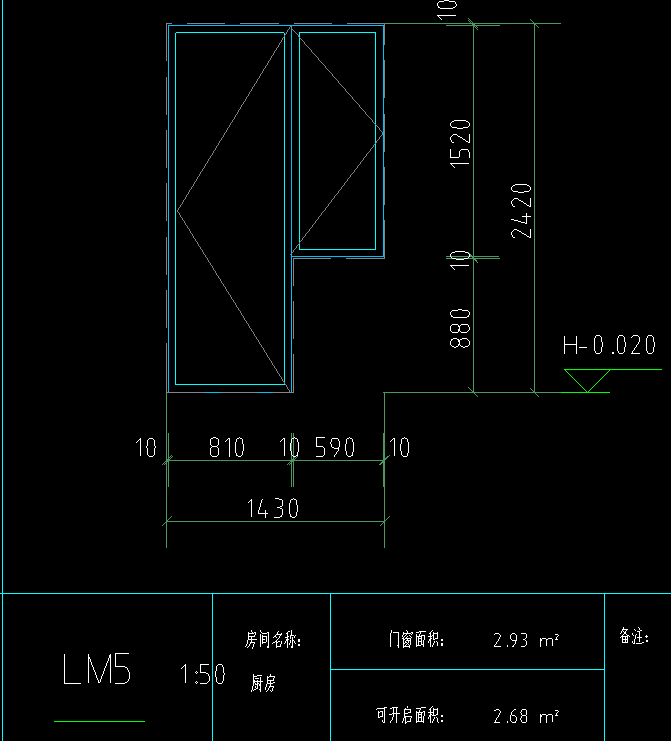 门联窗