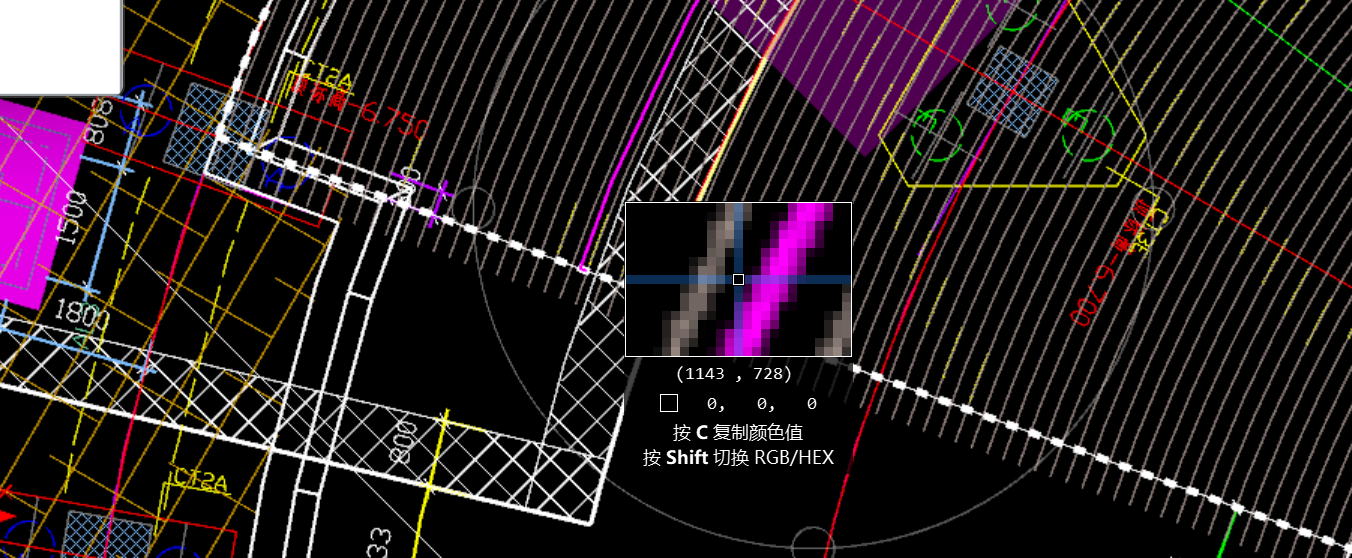 相邻筏板