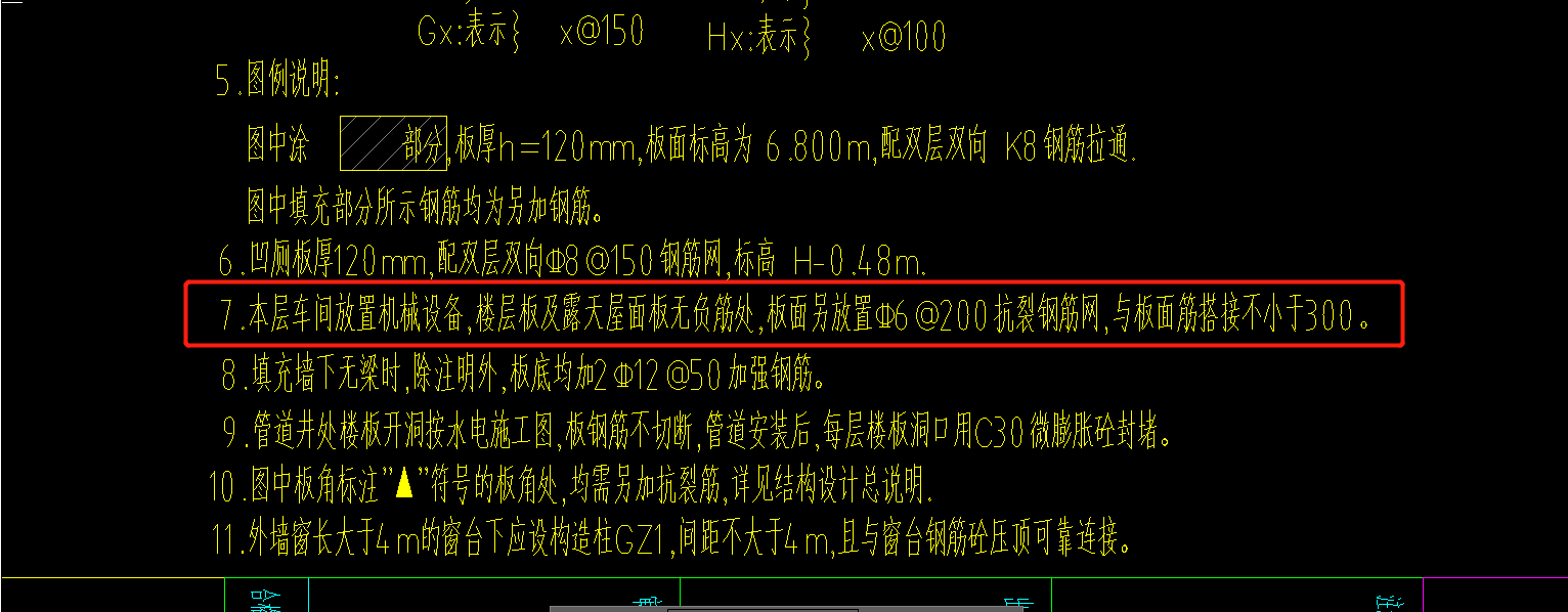 负筋