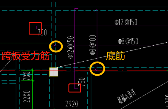 支座负筋