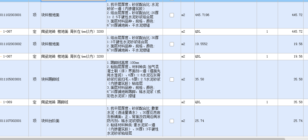 块料