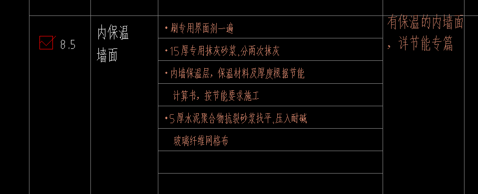 外墙内侧