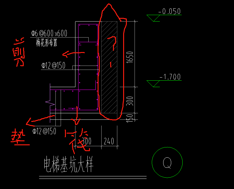 电梯基坑