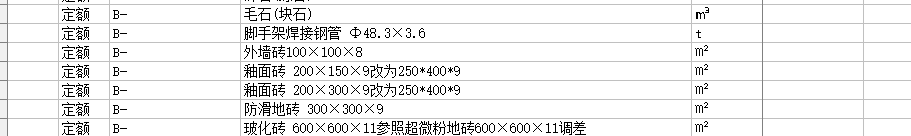 块料