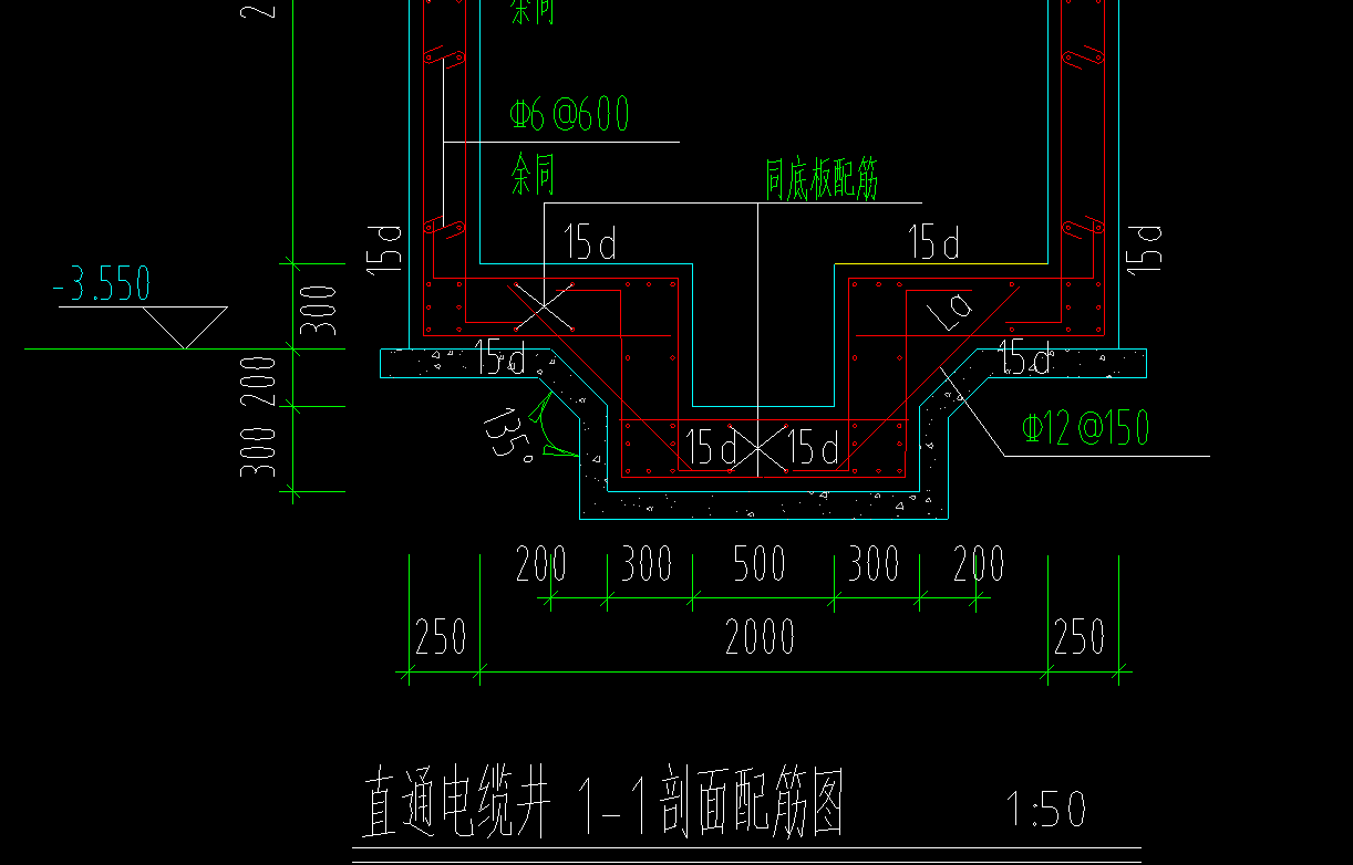 筏板变截面