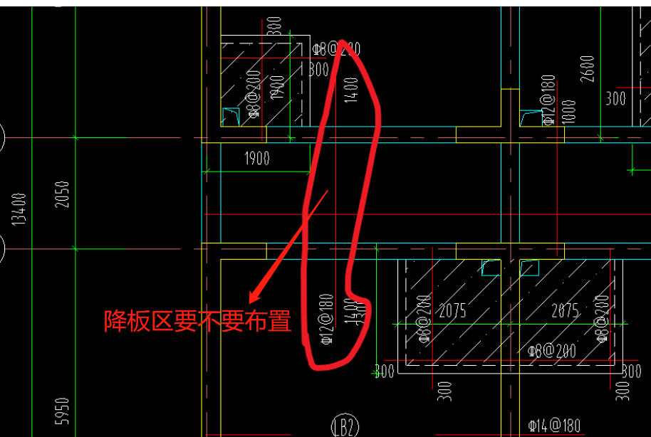 受力筋布置
