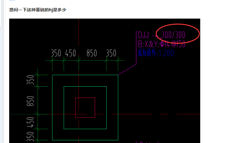 基础厚度