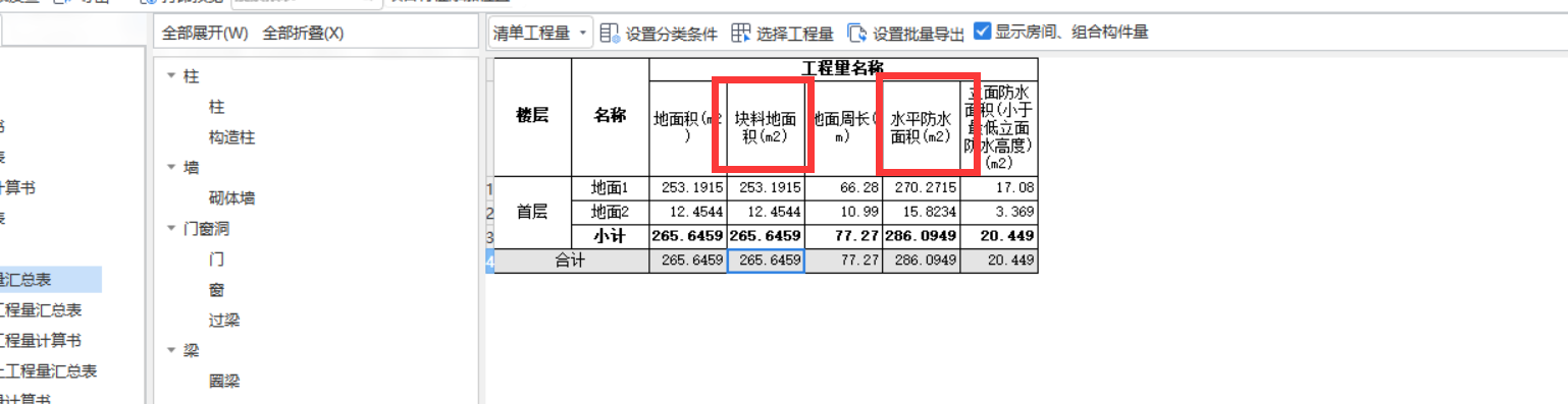 块料