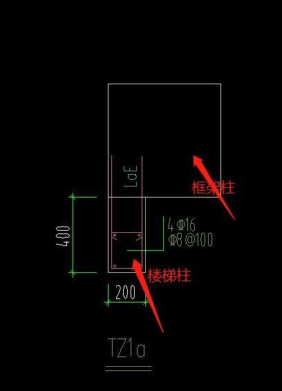 梯柱
