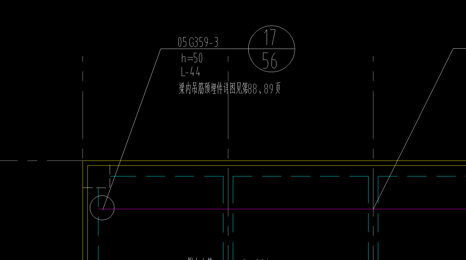 吊筋预埋