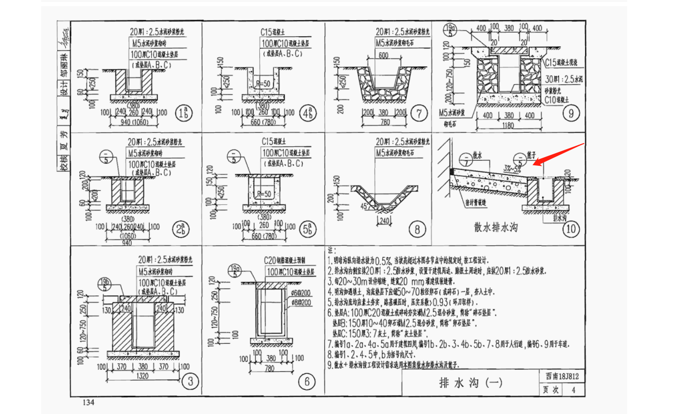 西南18J812图集10页图片