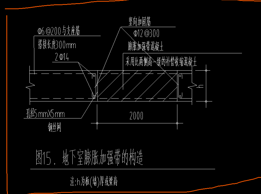 纵筋加强带图片