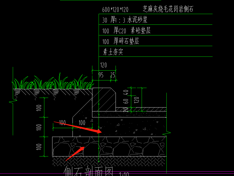 侧石基础