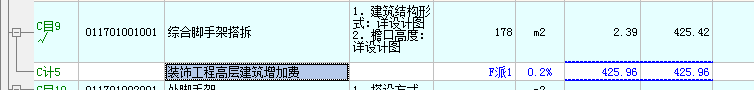 增加费