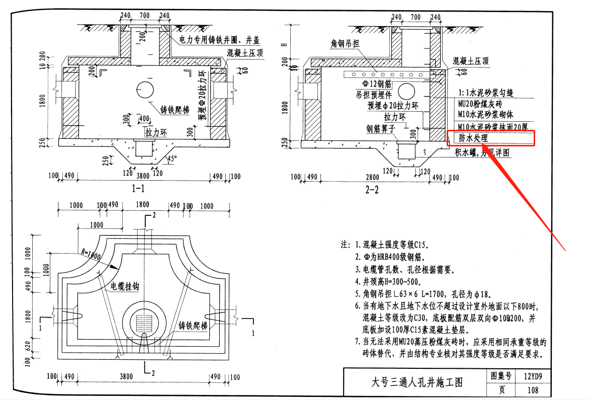 人孔井施工