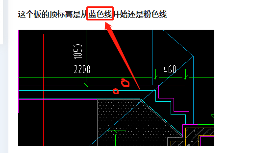 顶标高