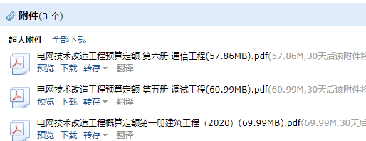 电网技术改造工程预算定额