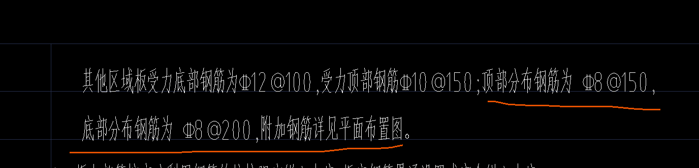 分布筋