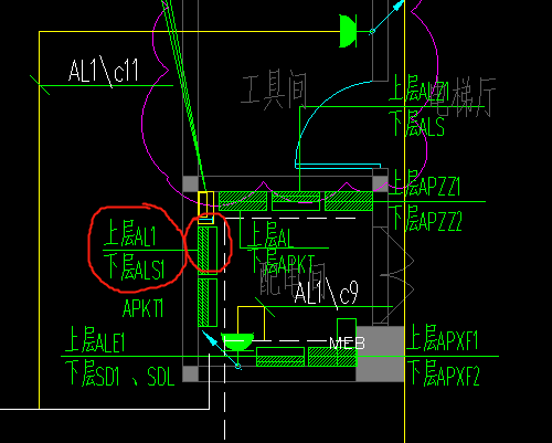 重叠布置