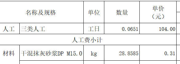 干混砂浆换算