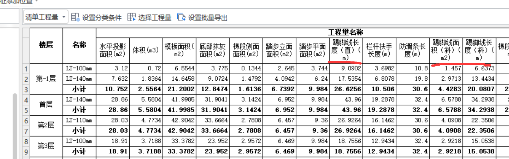 楼梯间踢脚