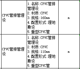 未计价主材