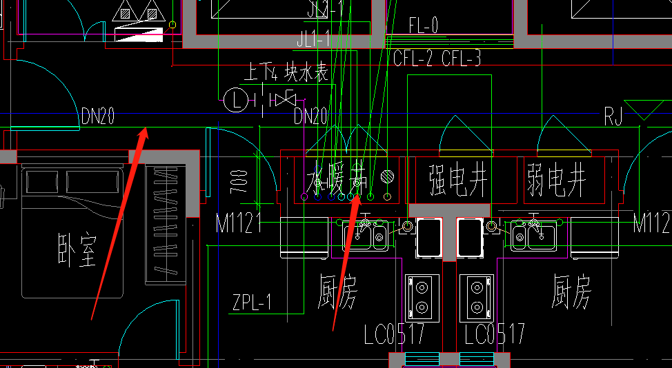 水管怎么画