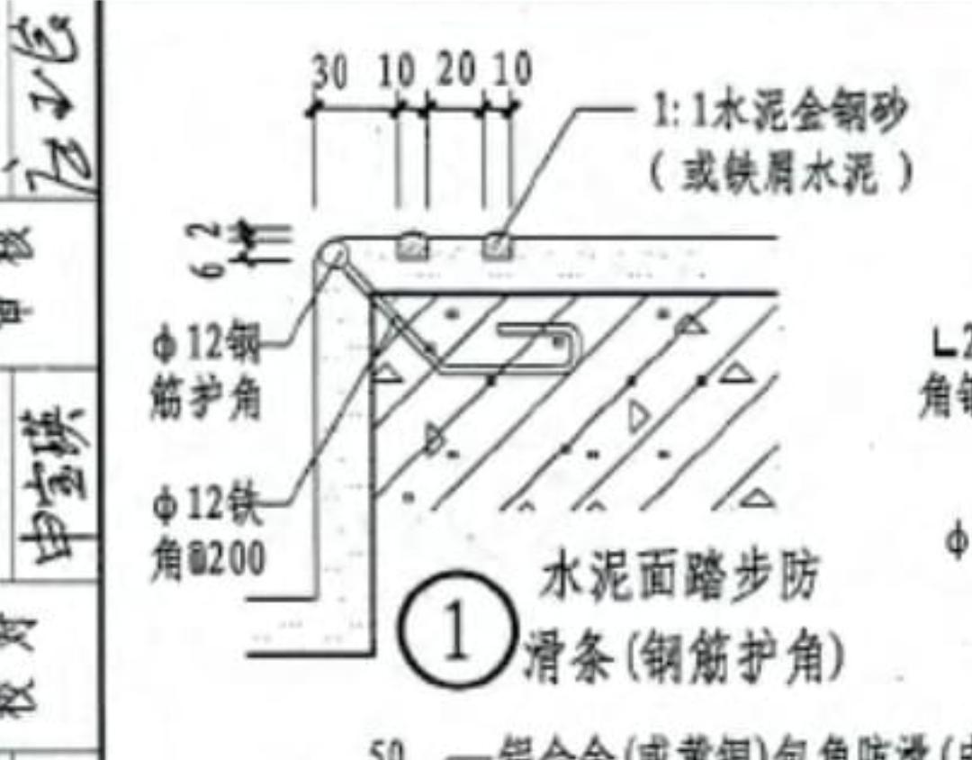 楼梯护角筋