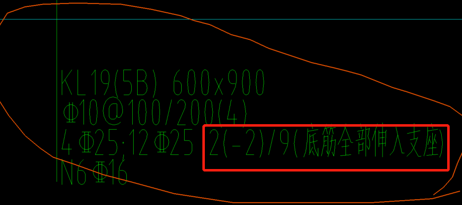 通长筋