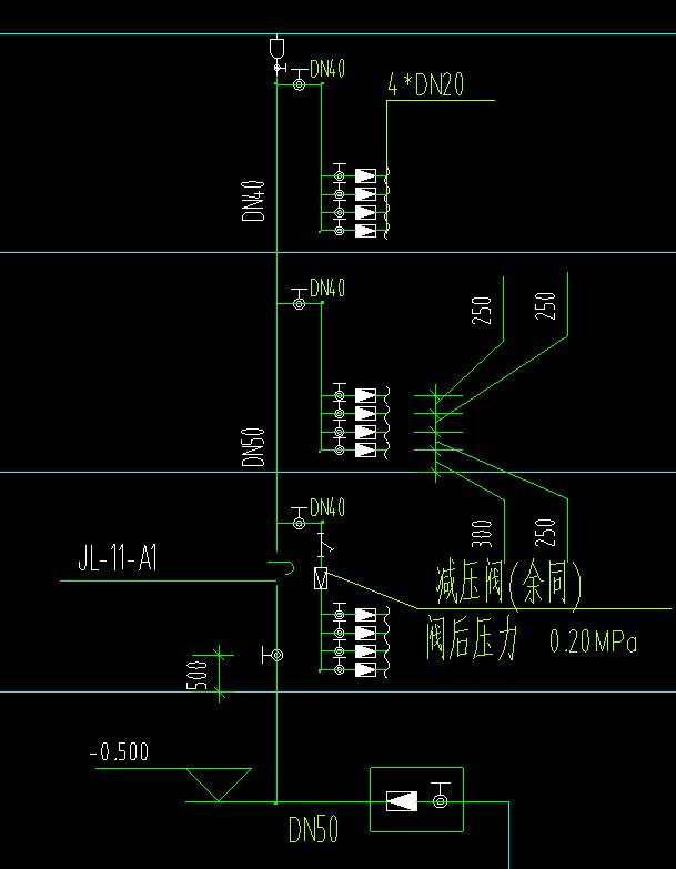 立管变径