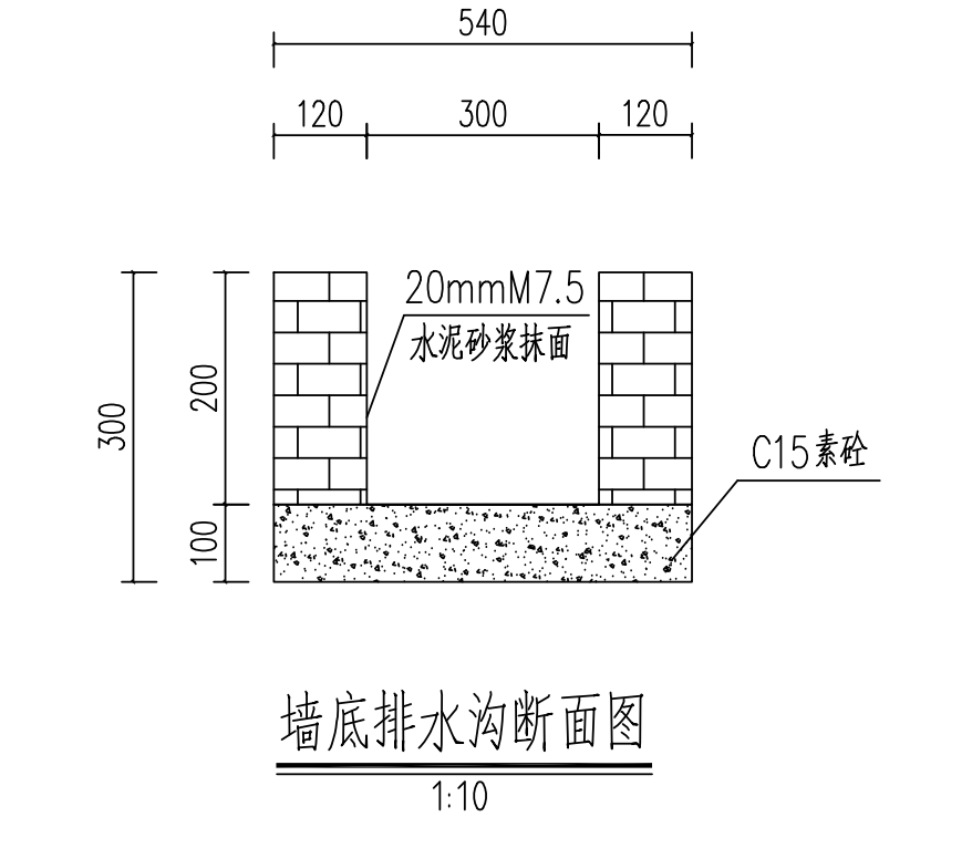 砖基础