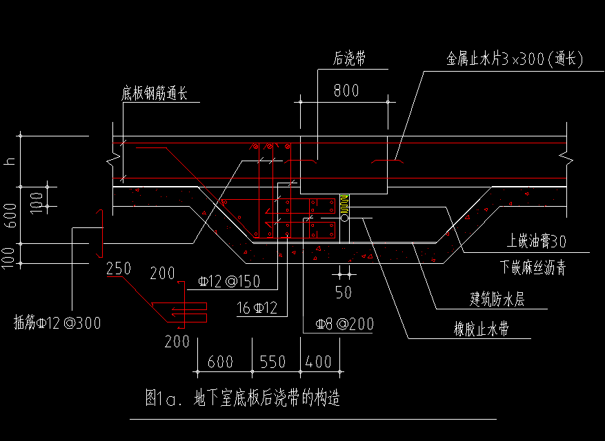 后浇带做法