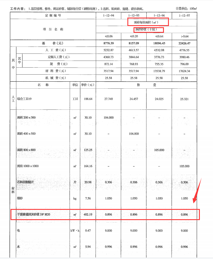 块料