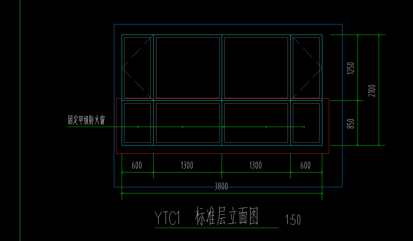 红色区域
