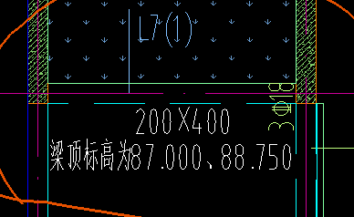 起点顶标高