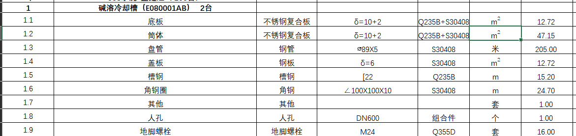 套定额