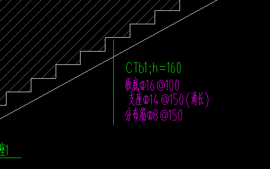 楼梯的钢筋