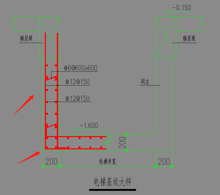 电梯基坑