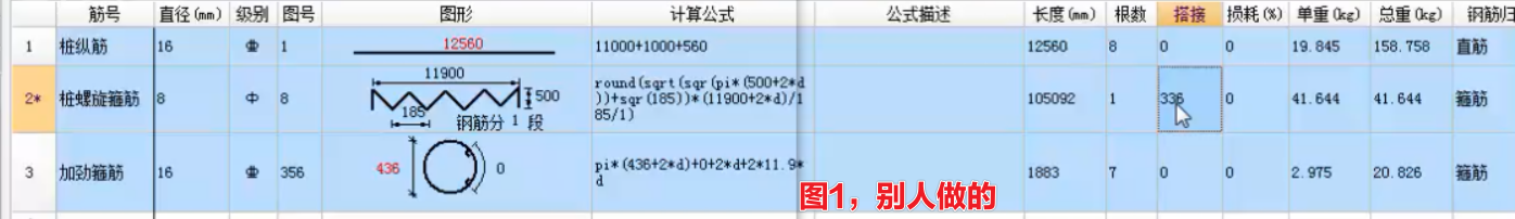 单构件
